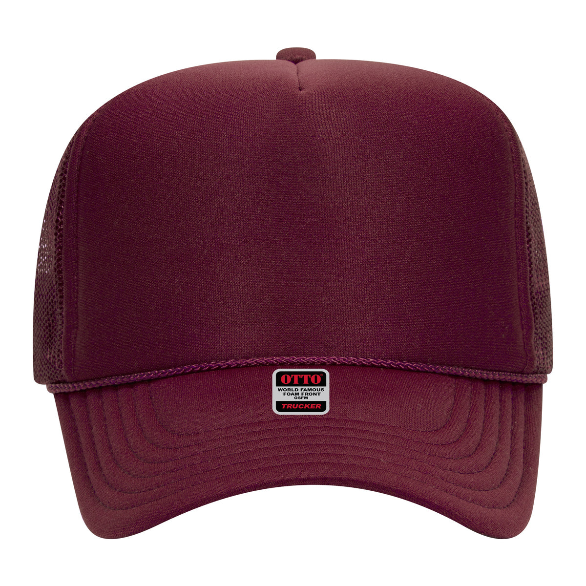Embroidered Chain Stitch Trucker Hat — Headwear