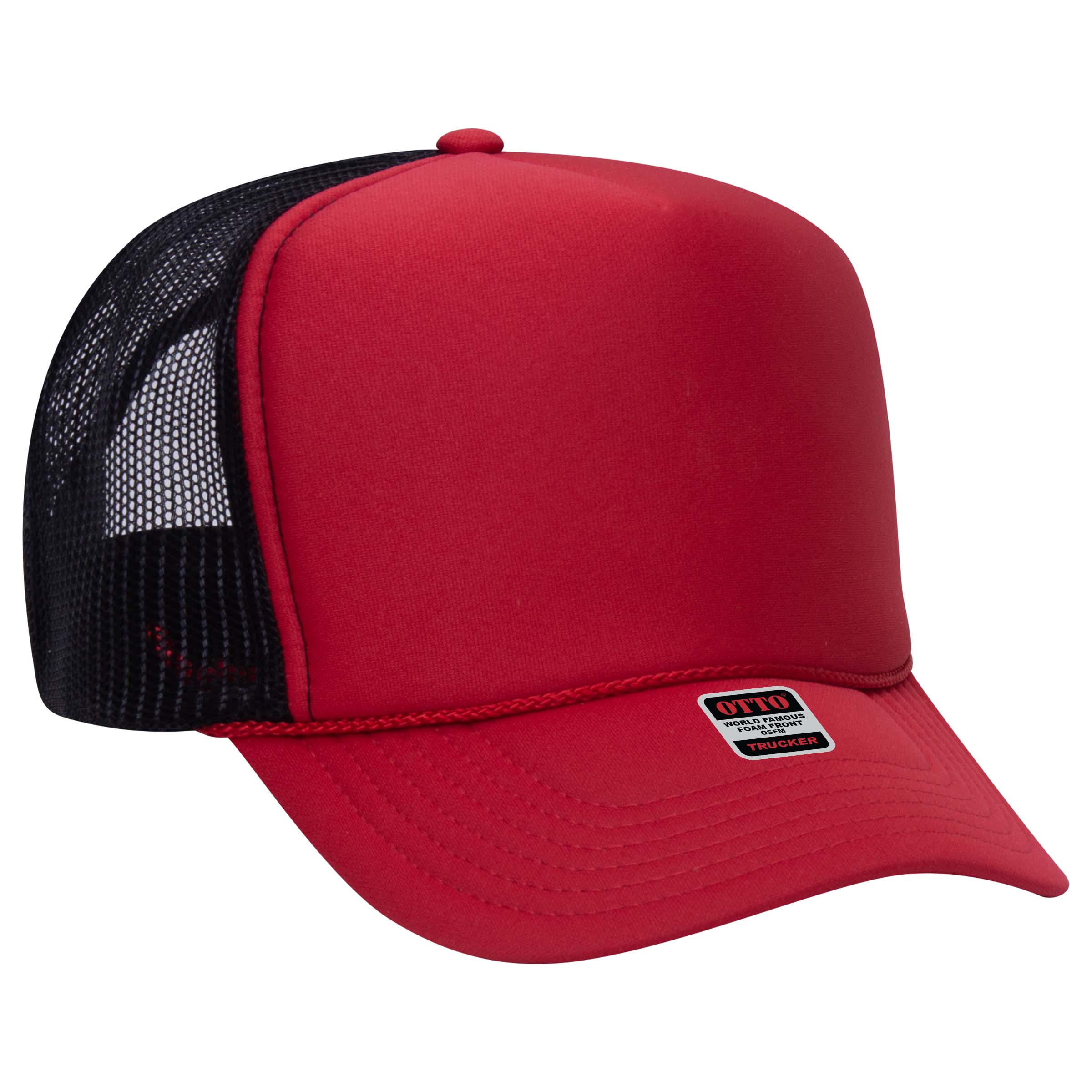 Otto Trucker 39-165 - Split Colors - Premium  from Otto Caps - Just $9.95! Shop now at Pat's Monograms