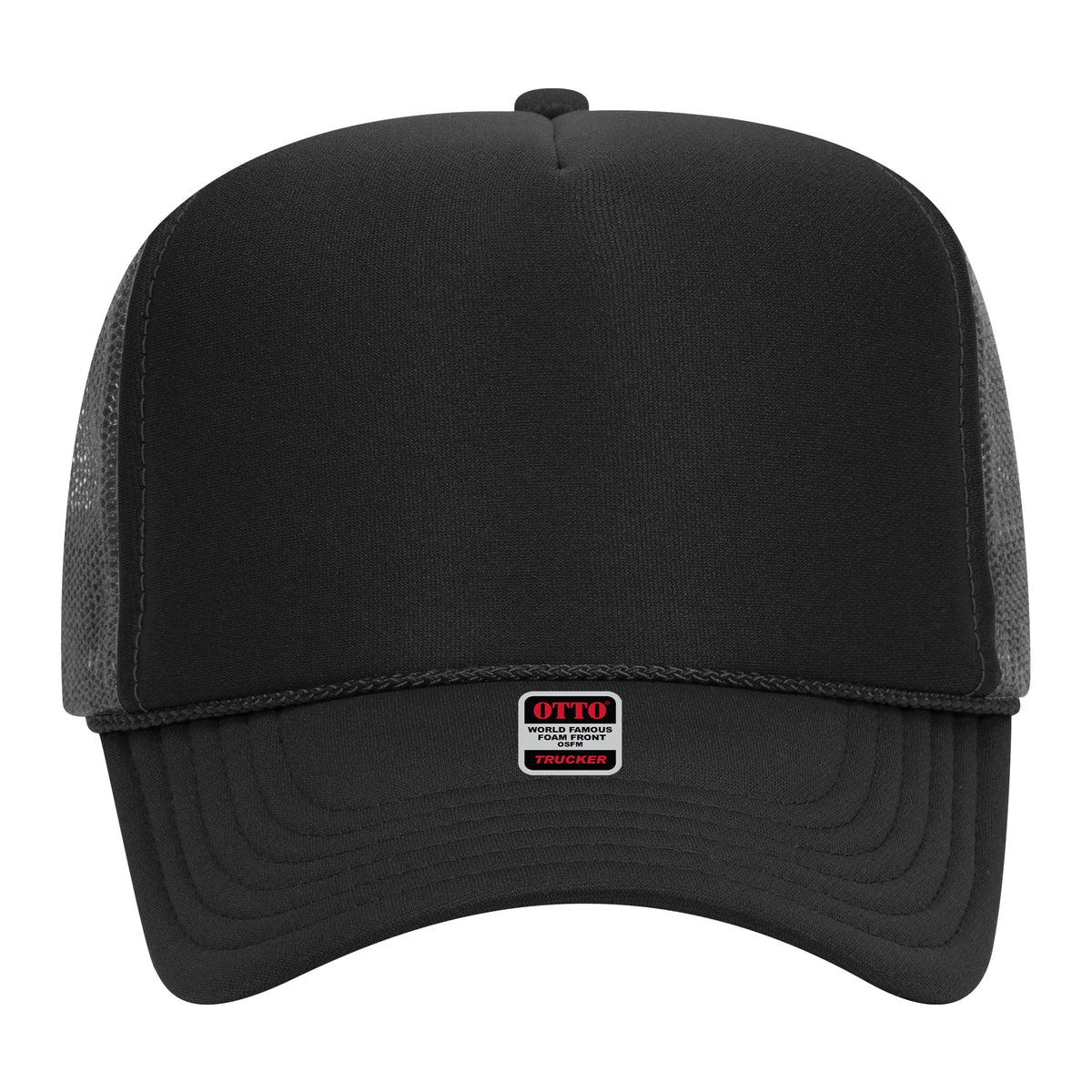 Embroidered Chain Stitch Trucker Hat — Headwear