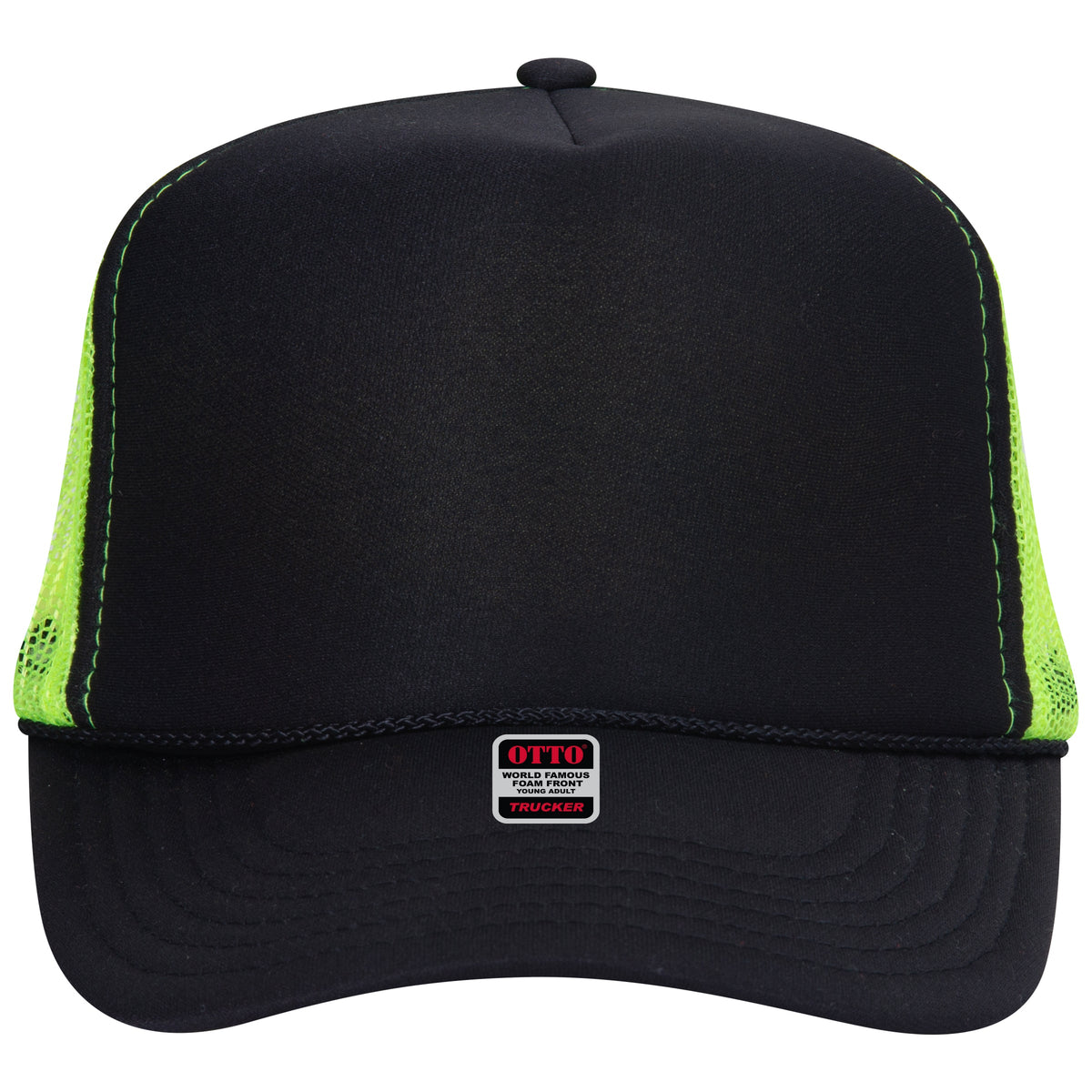 Embroidered Chain Stitch Trucker Hat — Headwear
