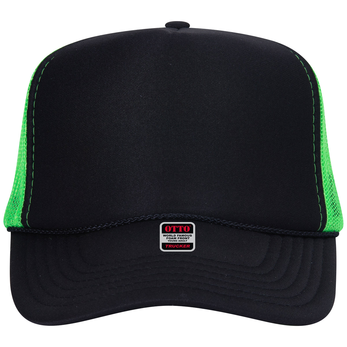 Embroidered Chain Stitch Trucker Hat — Headwear