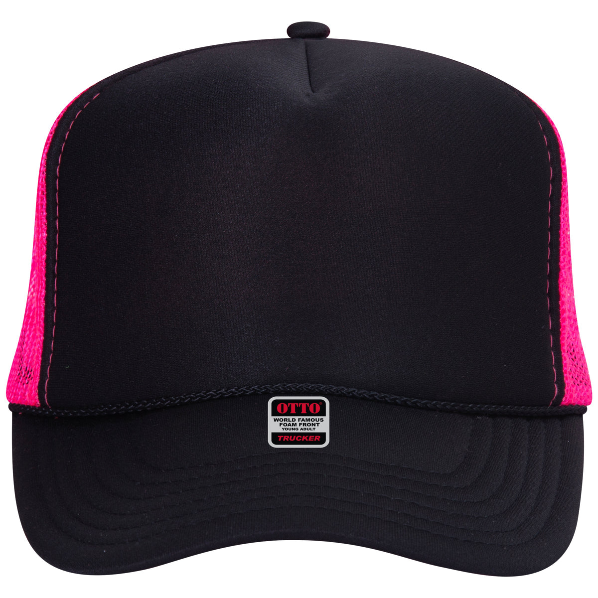 Embroidered Chain Stitch Trucker Hat — Headwear