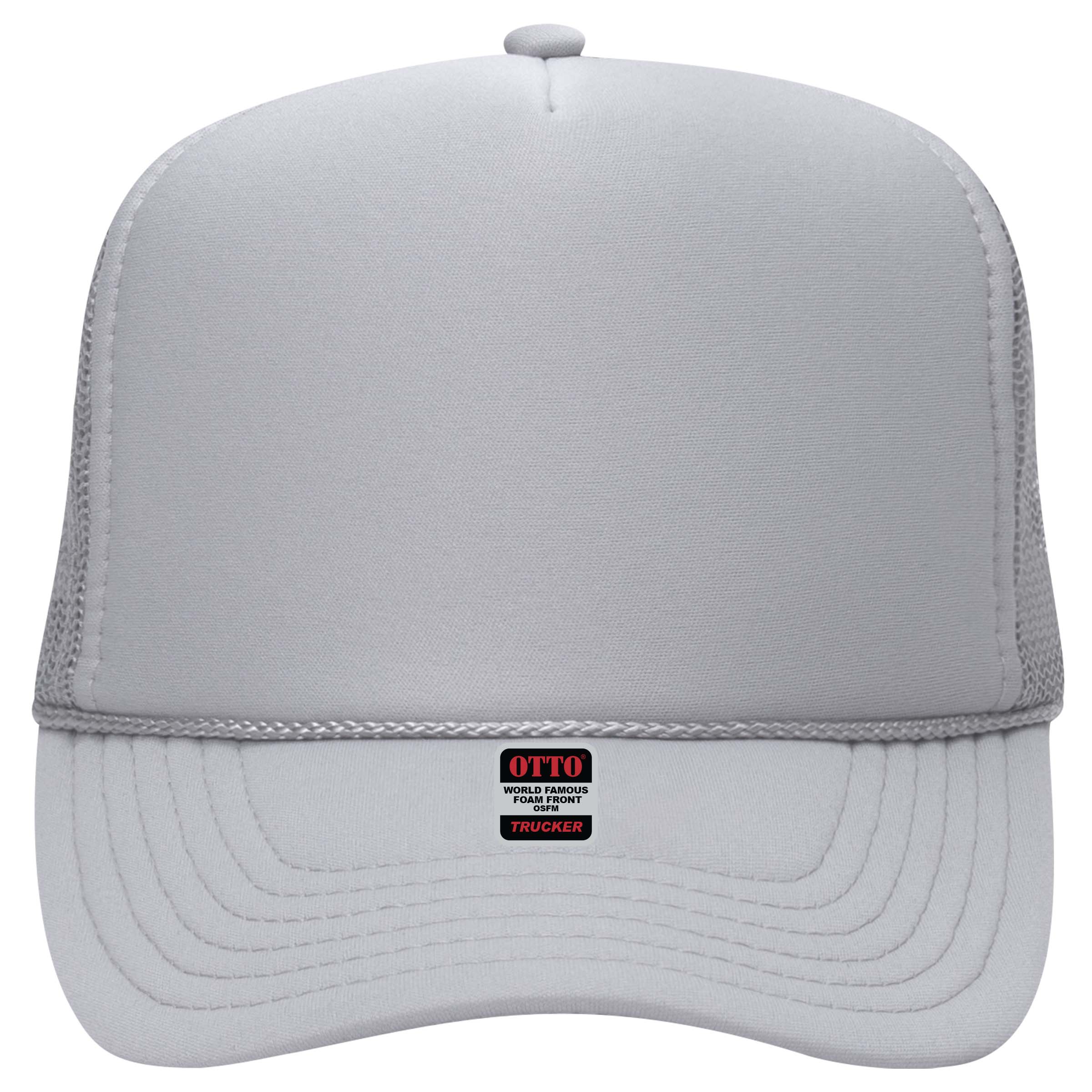 Embroidered Chain Stitch Trucker Hat - Premium Headwear from Pat's - Just $26.95! Shop now at Pat's Monograms