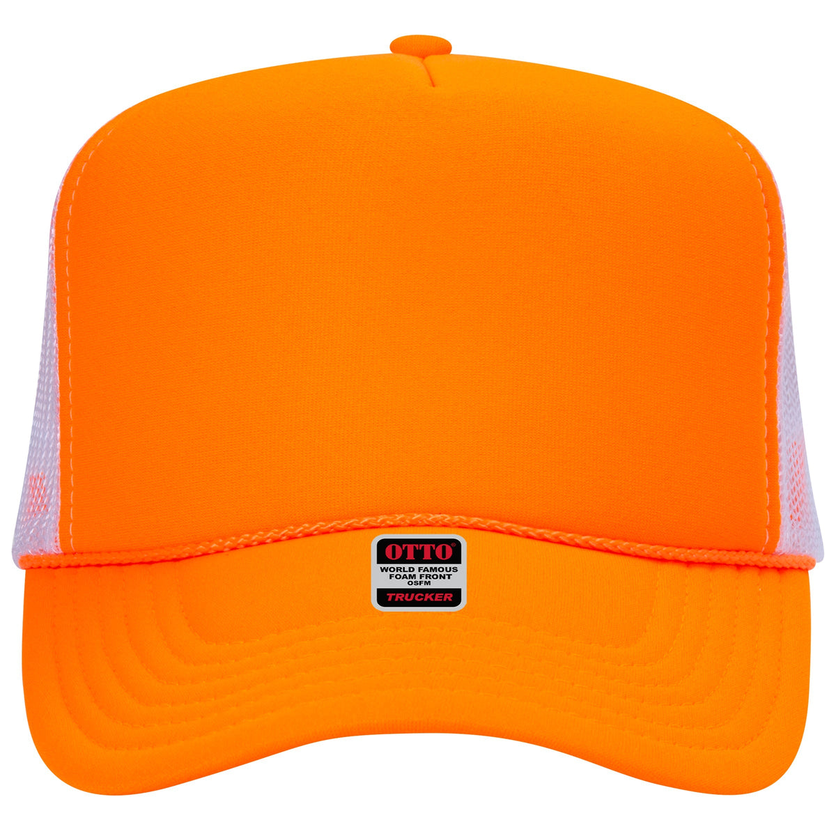 Embroidered Chain Stitch Trucker Hat — Headwear