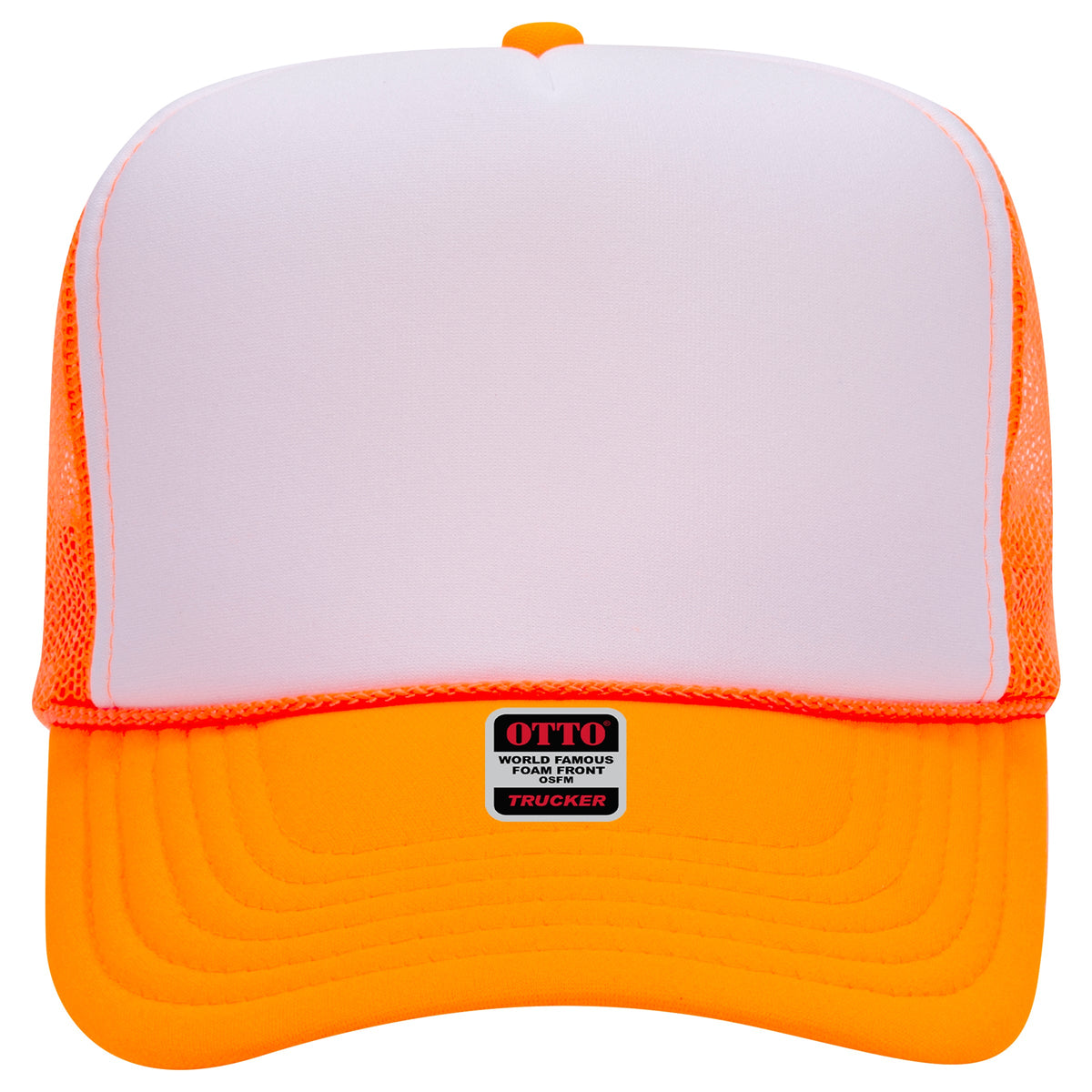 Embroidered Chain Stitch Trucker Hat — Headwear