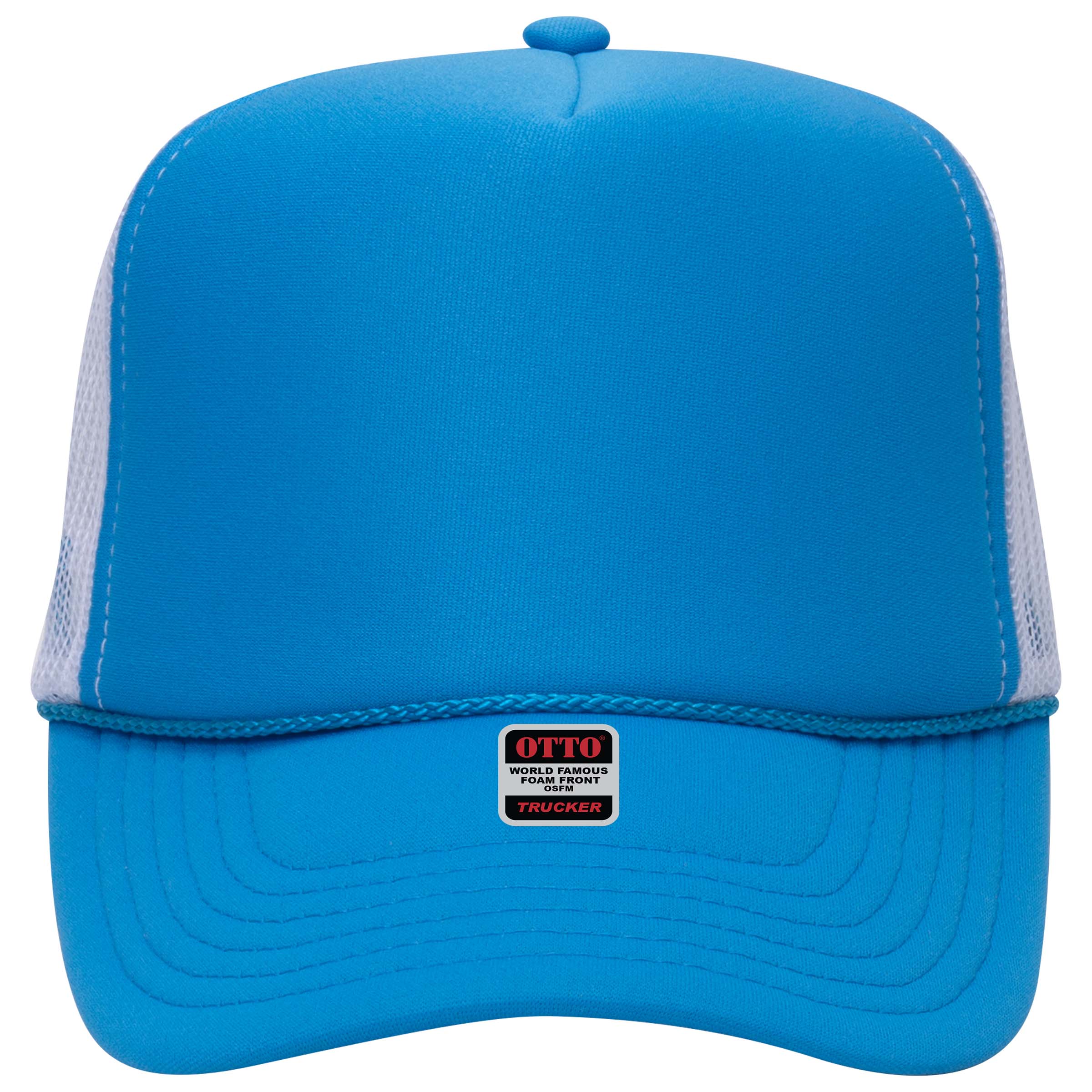 Embroidered Chain Stitch Trucker Hat - Premium Headwear from Pat's Monograms - Just $24.95! Shop now at Pat's Monograms