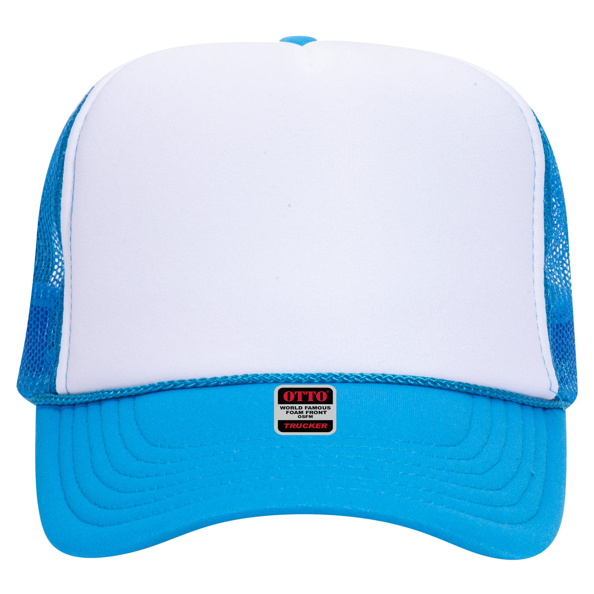Embroidered Chain Stitch Trucker Hat — Headwear