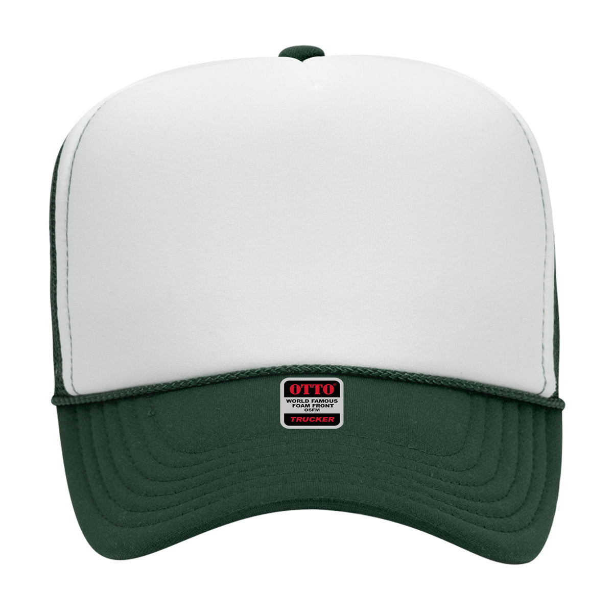 Embroidered Chain Stitch Trucker Hat — Headwear