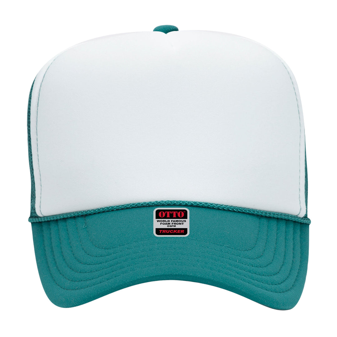 Embroidered Chain Stitch Trucker Hat - Premium Headwear from Pat's - Just $24.95! Shop now at Pat's Monograms