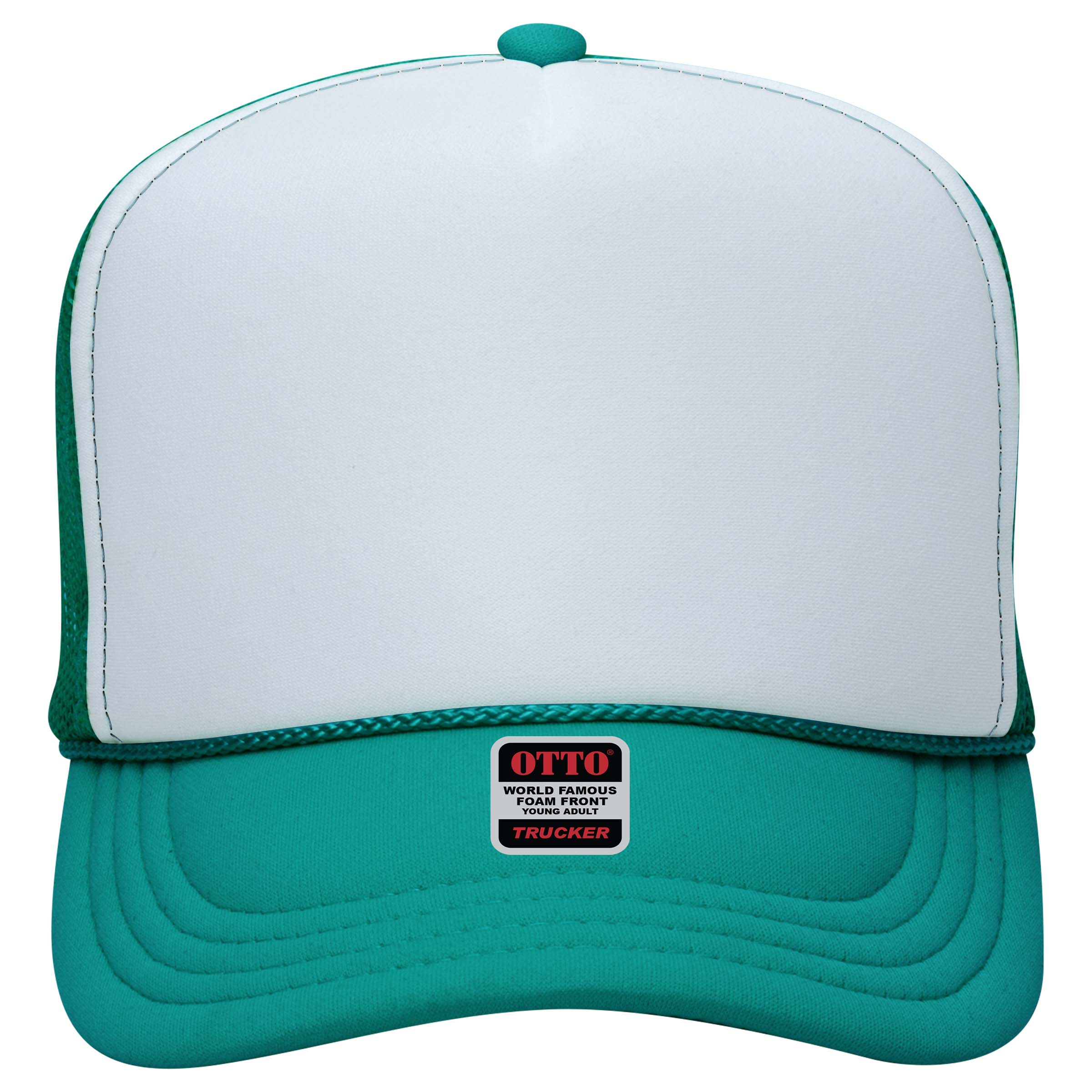 Embroidered Chain Stitch Trucker Hat - Premium Headwear from Pat's Monograms - Just $24.95! Shop now at Pat's Monograms