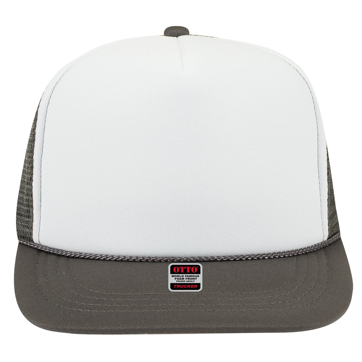 Embroidered Chain Stitch Trucker Hat — Headwear