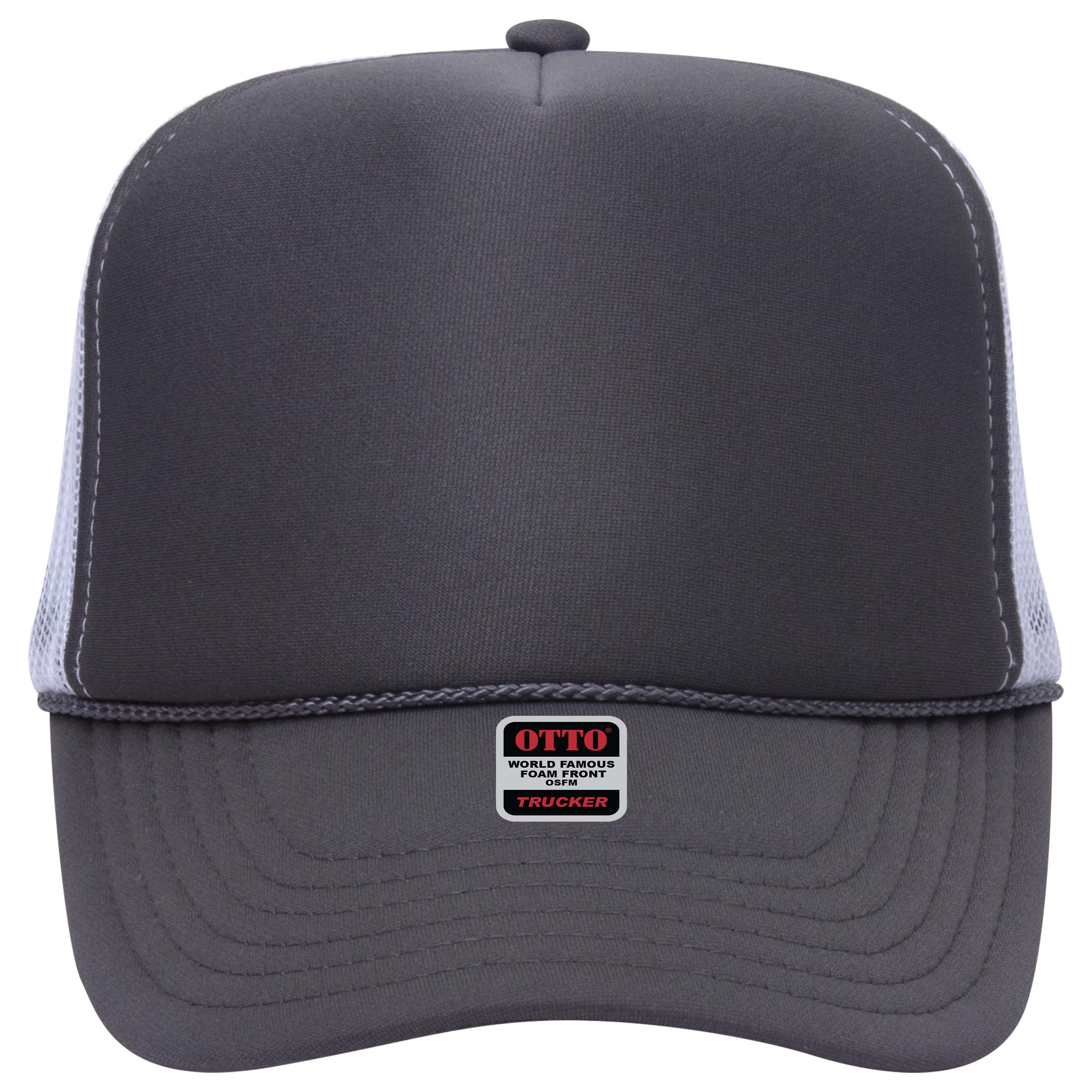 Embroidered Chain Stitch Trucker Hat - Premium Headwear from Pat's - Just $24.95! Shop now at Pat's Monograms
