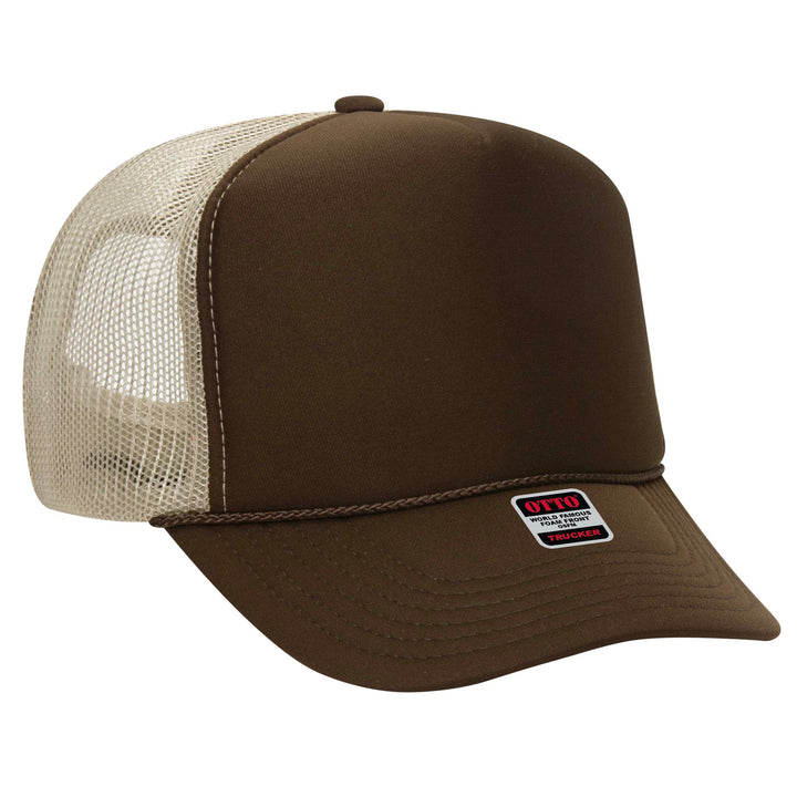 Otto Trucker 39-165 - Split Colors - Premium  from Otto Caps - Just $9.95! Shop now at Pat's Monograms