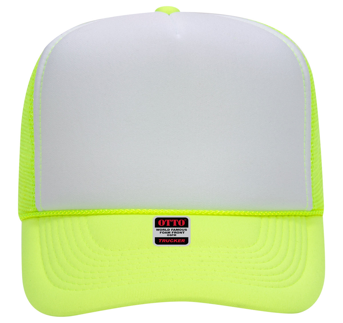 Embroidered Chain Stitch Trucker Hat — Headwear