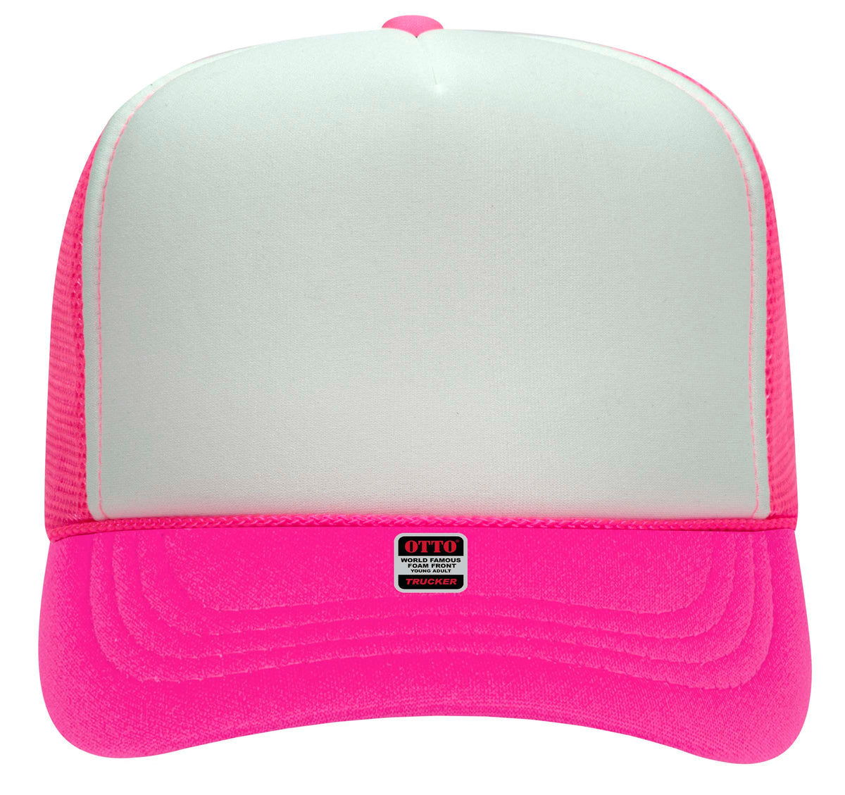 Embroidered Chain Stitch Trucker Hat — Headwear