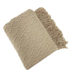 Weave Knit 50x60 Inch Throw Blanket — Fennco Styles