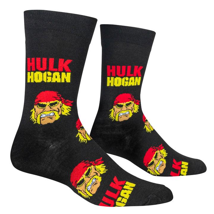 Hulk Hogan -  Crazy Socks - Mens Crew Folded - Premium socks from Crazy Socks - Just $7.50! Shop now at Pat's Monograms