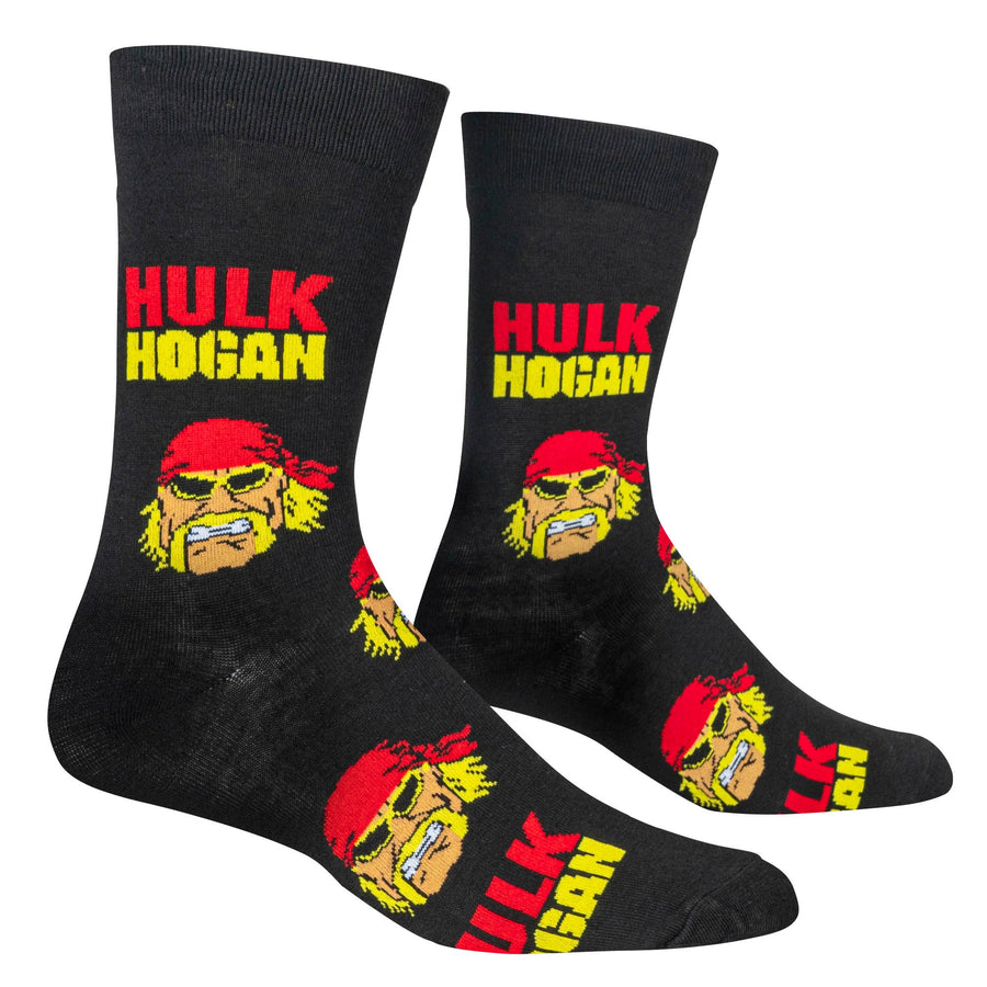 Hulk Hogan -  Crazy Socks - Mens Crew Folded - Premium socks from Crazy Socks - Just $8! Shop now at Pat's Monograms