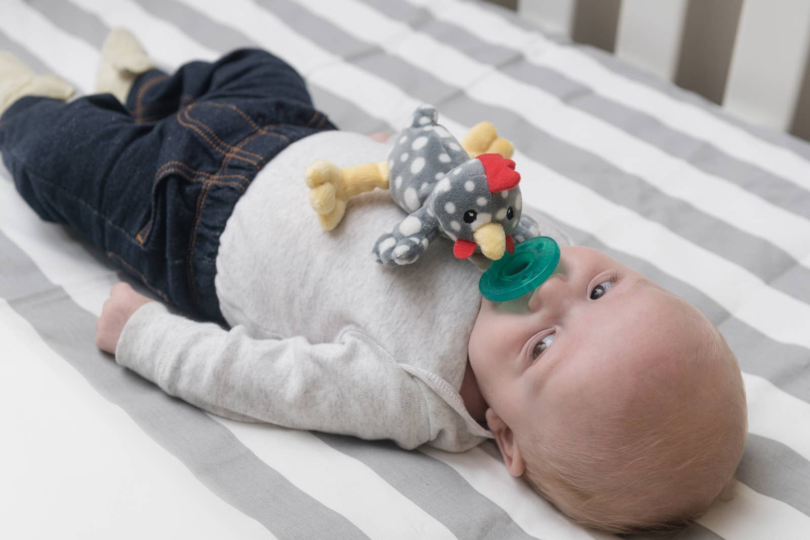 Rocky Chicken Wubbanub - Premium Baby Accessories from Mary Meyer - Just $17.99! Shop now at Pat's Monograms