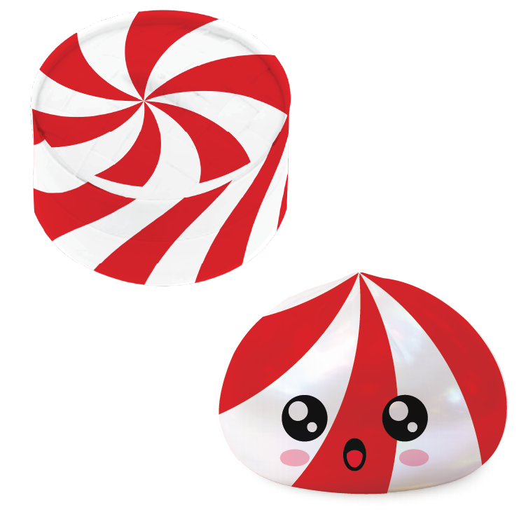 Fun Doh Christmas Dumpling Squishy Toy 12pc Holiday Display — Novelty Brands
