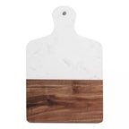 Natural Acacia Wood And Marble Chopping Board — SINT Cutting Boards