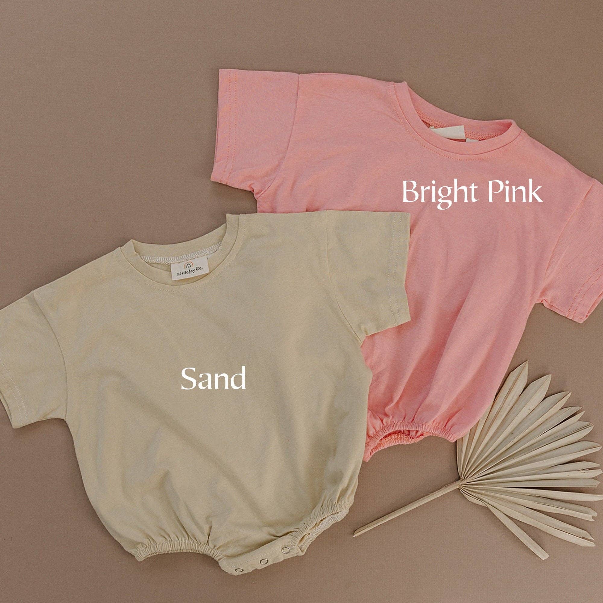 Oversized T-Shirt Romper - Premium Baby & Toddler Outfits from Little Joy Co. - Just $18! Shop now at Pat's Monograms