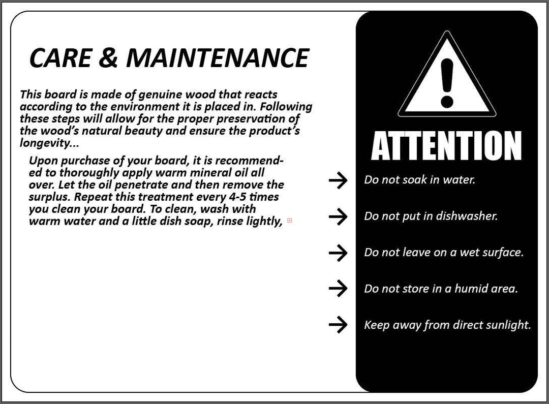 Oval Cutting Board - 9" x 12.75" x 0.75" - Premium Housewares from Labell - Just $15.95! Shop now at Pat's Monograms