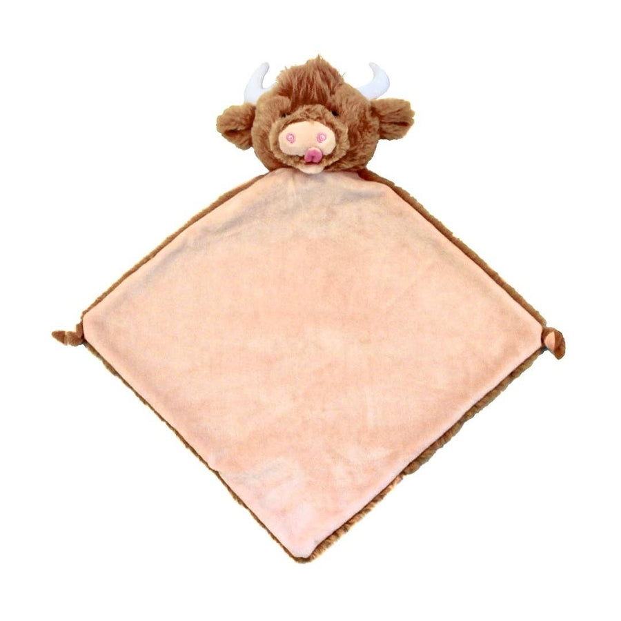 Rugged Rufus the Highland Cow Blankie - Premium Baby Soothers from Cubbies - Just $12.95! Shop now at Pat's Monograms