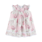 Rose Floral Print Bishop Dress — Lil Cactus Baby & Toddler Dresses