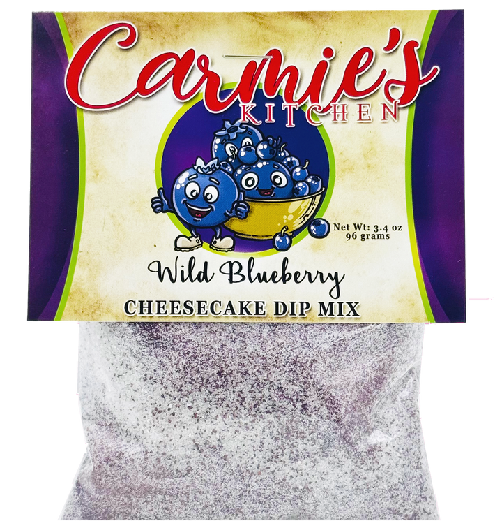 Wild Blueberry Cheesecake Dip Mix - Premium  from Carmie's Kitchen - Just $5! Shop now at Pat's Monograms