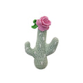 Cactus Bamboo Crochet Stick Rattle — Petit Ami & Zubels Baby Toys & Activity Equipment