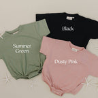 Oversized T-Shirt Romper — Little Joy Co. Baby & Toddler Outfits