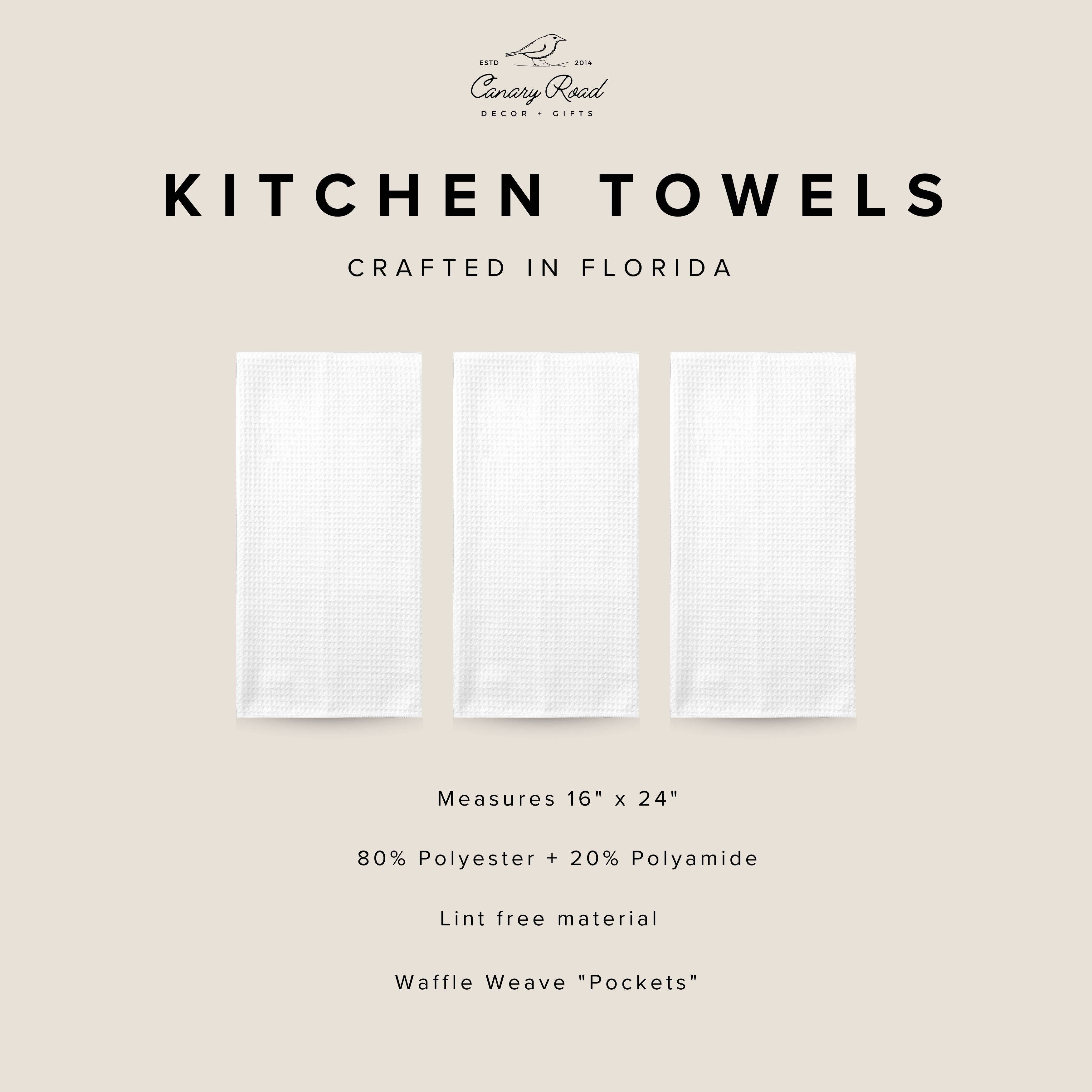 Mahjong Kitchen Towel - MAHJ - Premium Kitchen Towel from Canary Road - Just $15.95! Shop now at Pat's Monograms