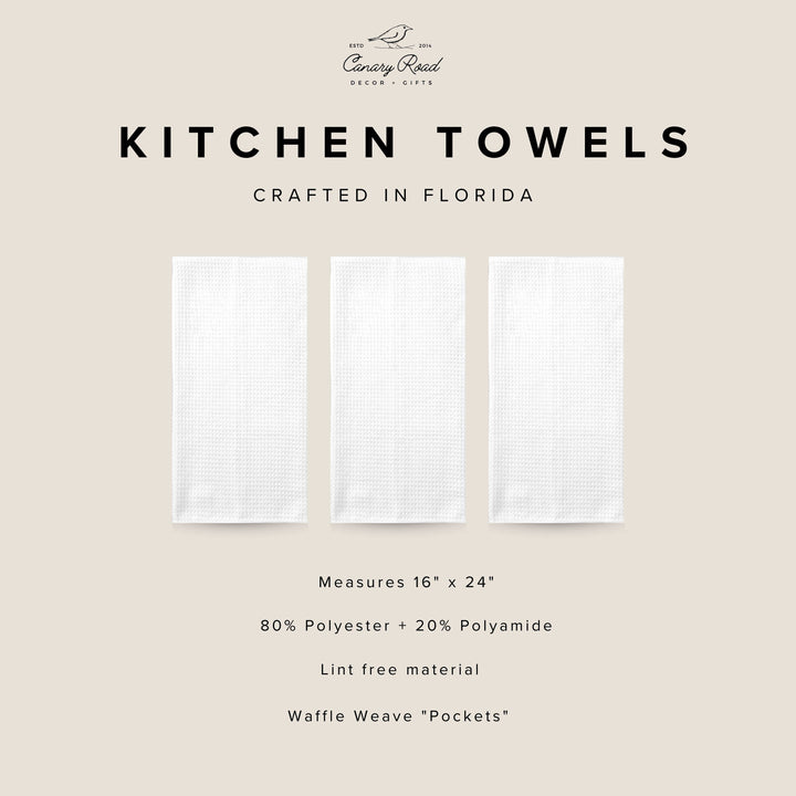 Mahjong Kitchen Towel - MAHJ - Premium Kitchen Towel from Canary Road - Just $15.95! Shop now at Pat's Monograms