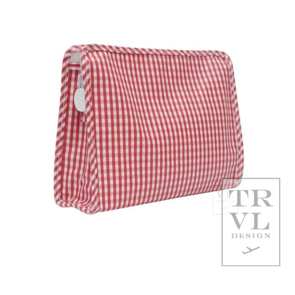 Roadie Large - Classic Gingham Print - Premium travel bag from TRVL Design - Just $32! Shop now at Pat's Monograms