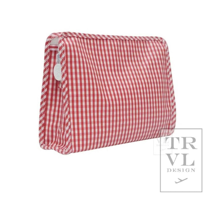 Roadie Large - Classic Gingham Print - Premium travel bag from TRVL Design - Just $32! Shop now at Pat's Monograms