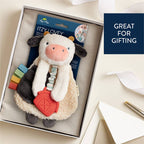 Cow Itzy Friends Lovey™ Plush — Itzy Ritzy Baby Soothers