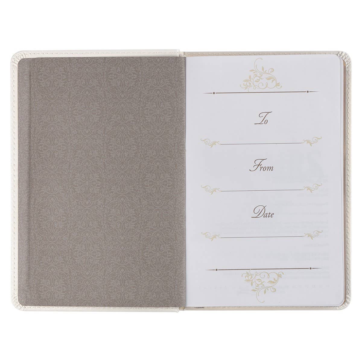 Mr. & Mrs. 366 Devotions for Couples White Faux Leather Devo - Premium Books and Devotionals from Christian Art Gifts - Just $16.99! Shop now at Pat's Monograms