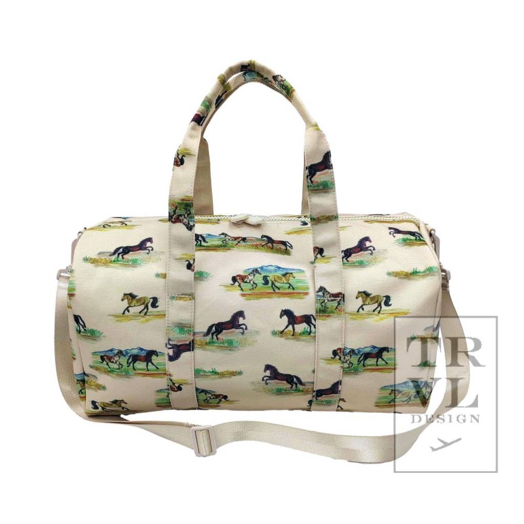Weekender - Wild Horses  Duffel Bag - Premium travel bag from TRVL Design - Just $74.95! Shop now at Pat's Monograms