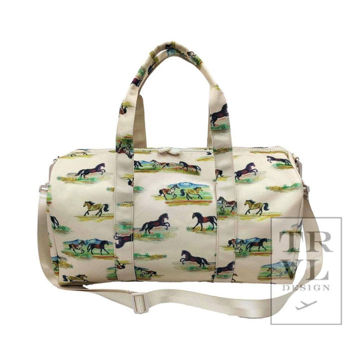 Weekender - Wild Horses  Duffel Bag - Premium travel bag from TRVL Design - Just $74.95! Shop now at Pat's Monograms
