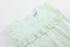 Mint Green Ruffle Jumper Romper - Premium Baby & Toddler Outfits from Lil Cactus - Just $38.95! Shop now at Pat's Monograms