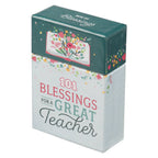 101 Blessings for a Great Teacher Box of Blessings — Christian Art Gifts Books and Devotionals