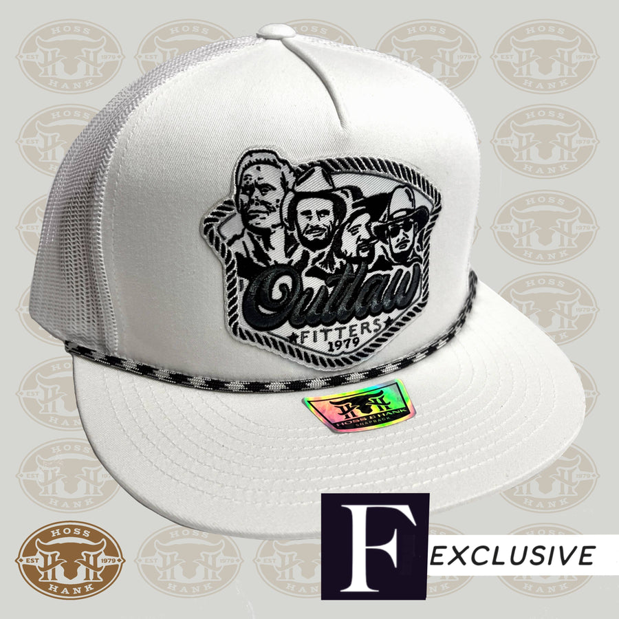 Legends *Limited* - Hoss and Hank Outlawfitters - Premium Headwear from Ridge&Holler - Just $38.95! Shop now at Pat's Monograms