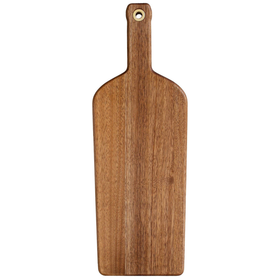 Rock & Branch® Acacia Wood Wine Bottle Shaped Charcuterie Board - Premium Cutting Board from Totally Bamboo - Just $24.95! Shop now at Pat's Monograms