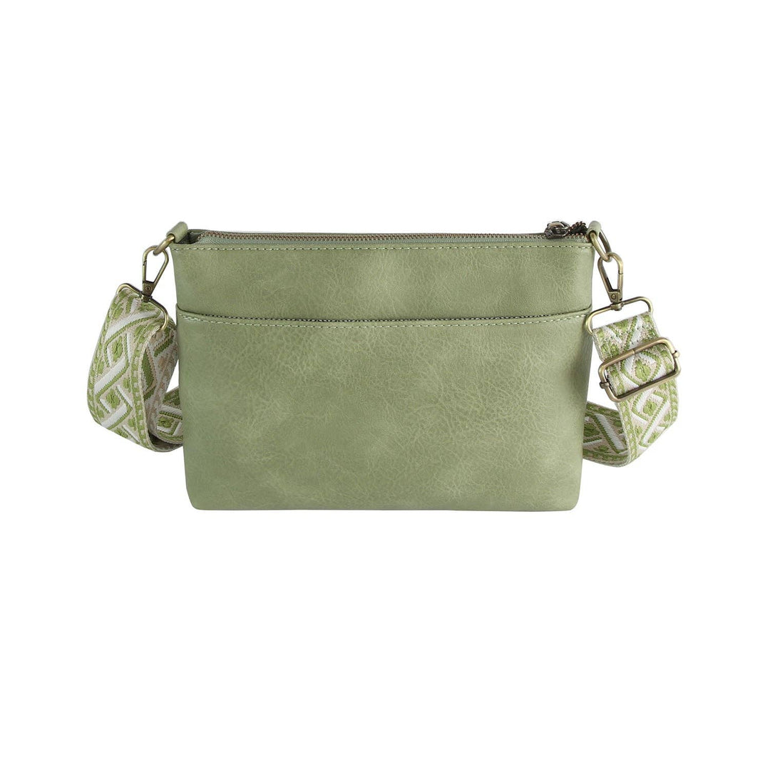 Boxy Rectangular Guitar Strap Crossbody Bag - Premium handbag from Handbag Factory Corp - Just $36.95! Shop now at Pat's Monograms