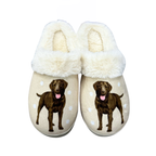 Labrador Chocolate Snuggs Slippers — E&S Pets