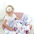 Baby & Toddler Minky Blanket - Vintage Floral — Honey Lemonade Baby Accessories