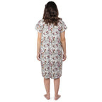 Floral Mommy Labor and Delivery/ Nursing Gown — Three Little Tots Maternity Clothing