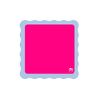 MINI MAHJONG MAT | Color Wave | 21" x 21" — My Fair Mahjong