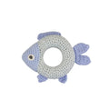 Fish Bamboo Crochet Ring Rattle — Petit Ami & Zubels Baby Toys & Activity Equipment